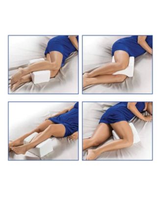 Comfort Knee Pillow for Side Sleepers - Knee Wedge Pillow
