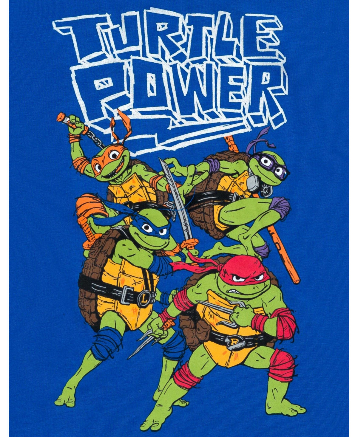 Teenage Mutant Ninja Turtles Boys Donatello Leonardo Michelangelo Raphael T-Shirt and Shorts Outfit Set to -/ black