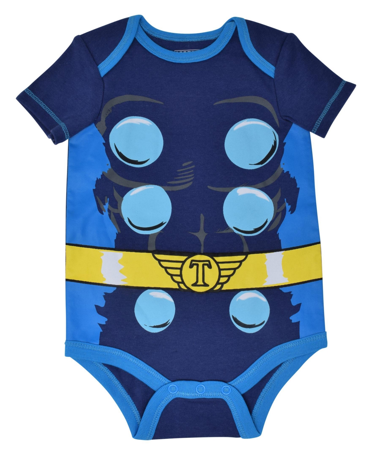 Marvel Baby Boys Baby 5 Pack Bodysuits - The Hulk, Spiderman, Iron Man, and Captain America