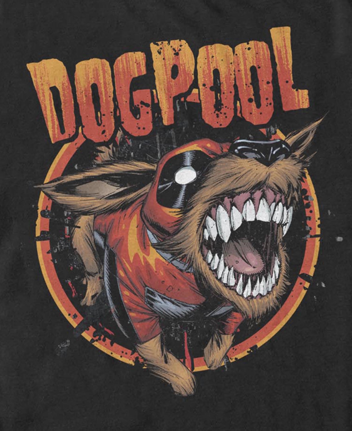 Fifth Sun Men's Dogpool Bark Short Sleeve T-Shirt
