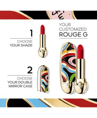 GUERLAIN x Pucci Rouge G Customizable Lipstick Case - Macy's