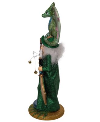 18-Inch Hollywood Wizard with Dragon Nutcracker
