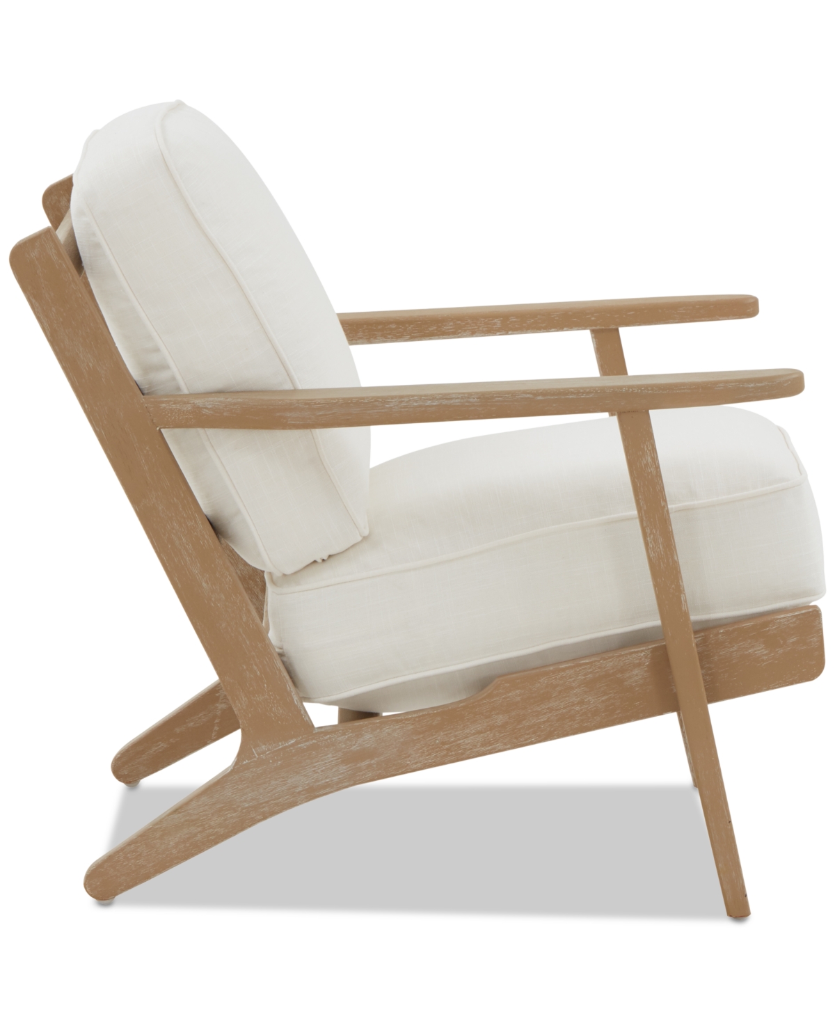 Macy's Keiffer 28" Accent Chair, Created For  In Lena Off White