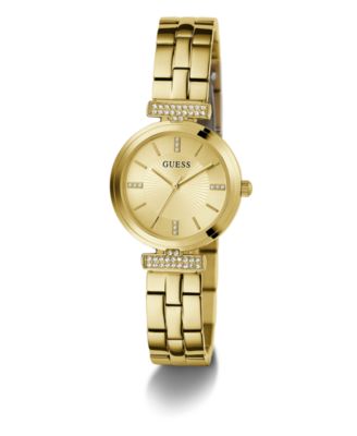 Women's Analog Gold Steel Watch 28mm