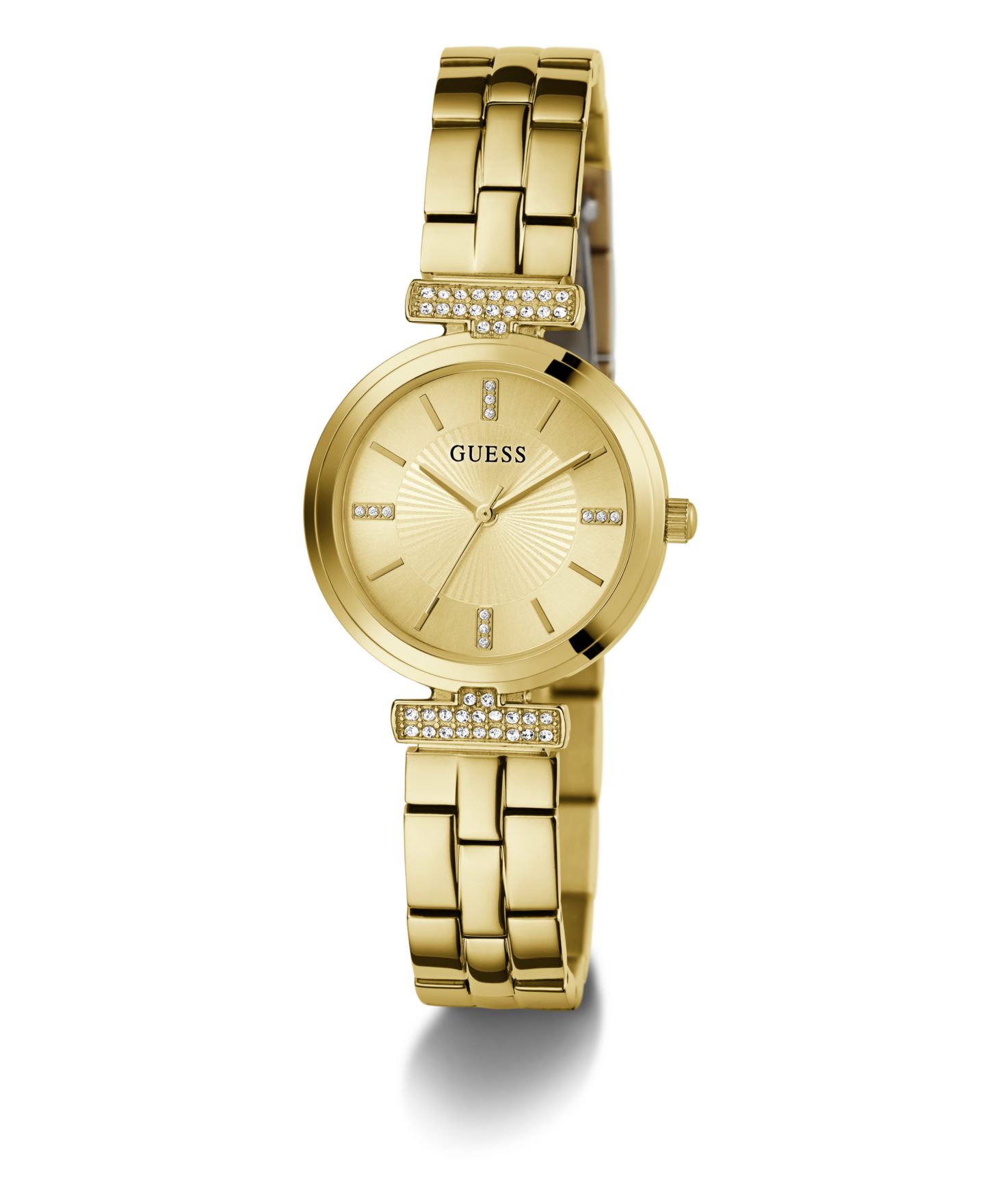 Женские часы GUESS Analog Gold Steel Watch 28mm — фото 5
