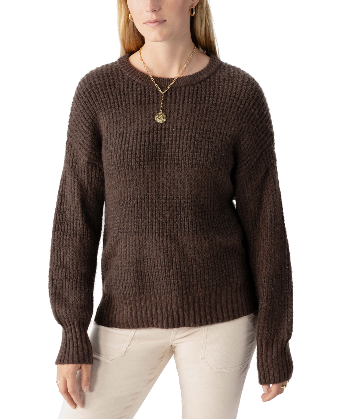 Sanctuary Women's Snow Bunny Crewneck Sweater