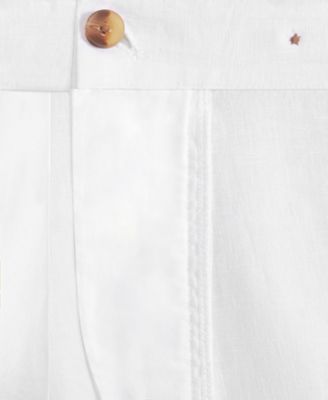 Men's Linen Solid Pants, Created for Macy's