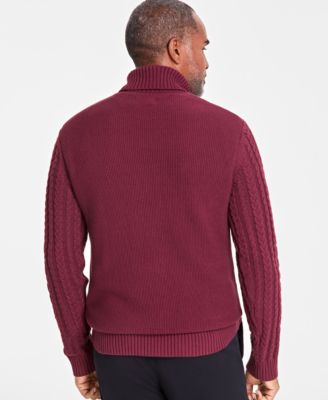 Men's Chunky Turtleneck Sweater, Created for Macy's