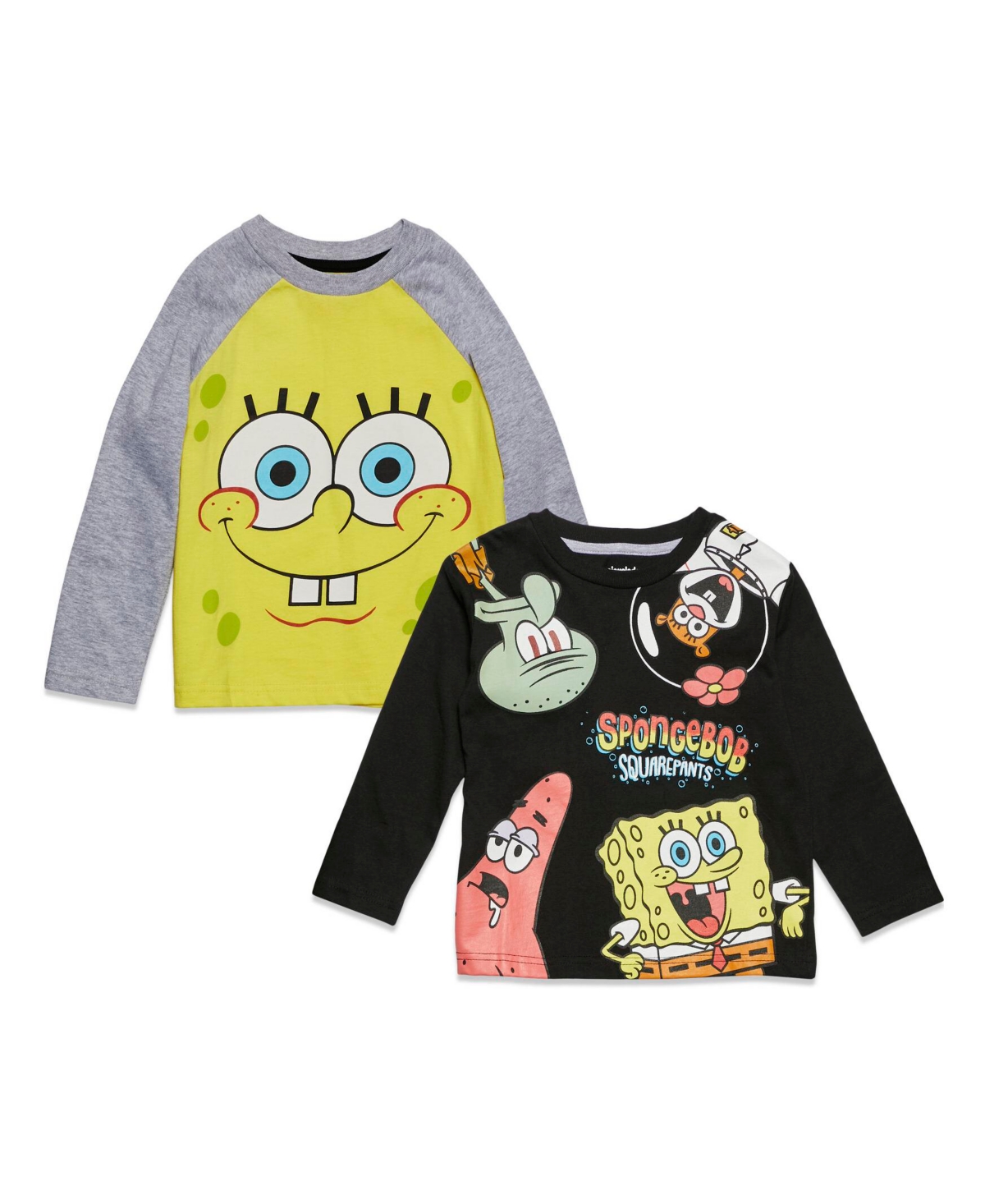 SpongeBob SquarePants Boys 2 Pack T-Shirts
