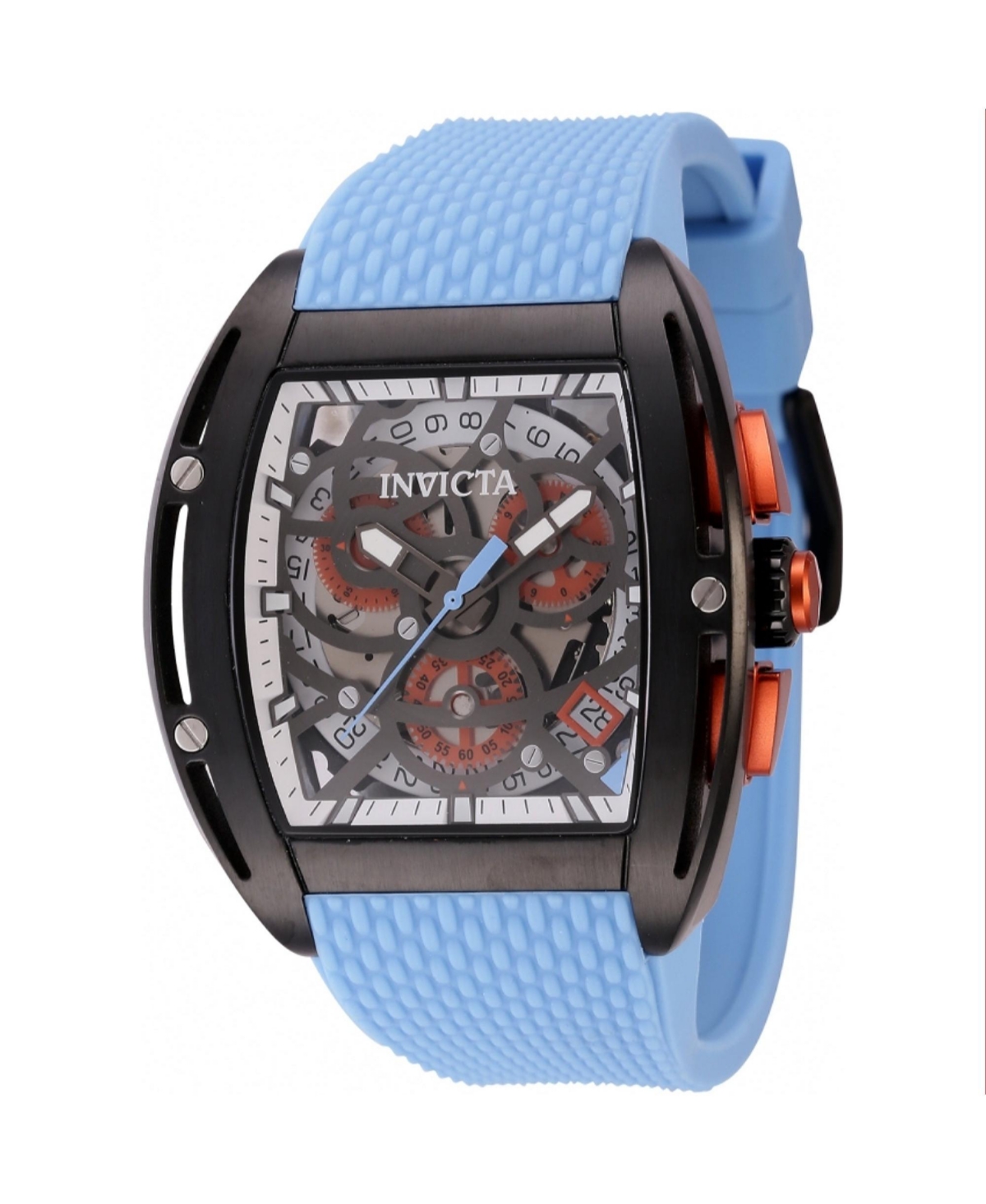 Invicta Men's 45187 S1 Rally Quartz Multifunction White Dial Watch - Grey