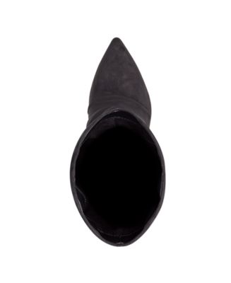 Women's Fadora High Shaft Block Heel Knee High Dress Boots