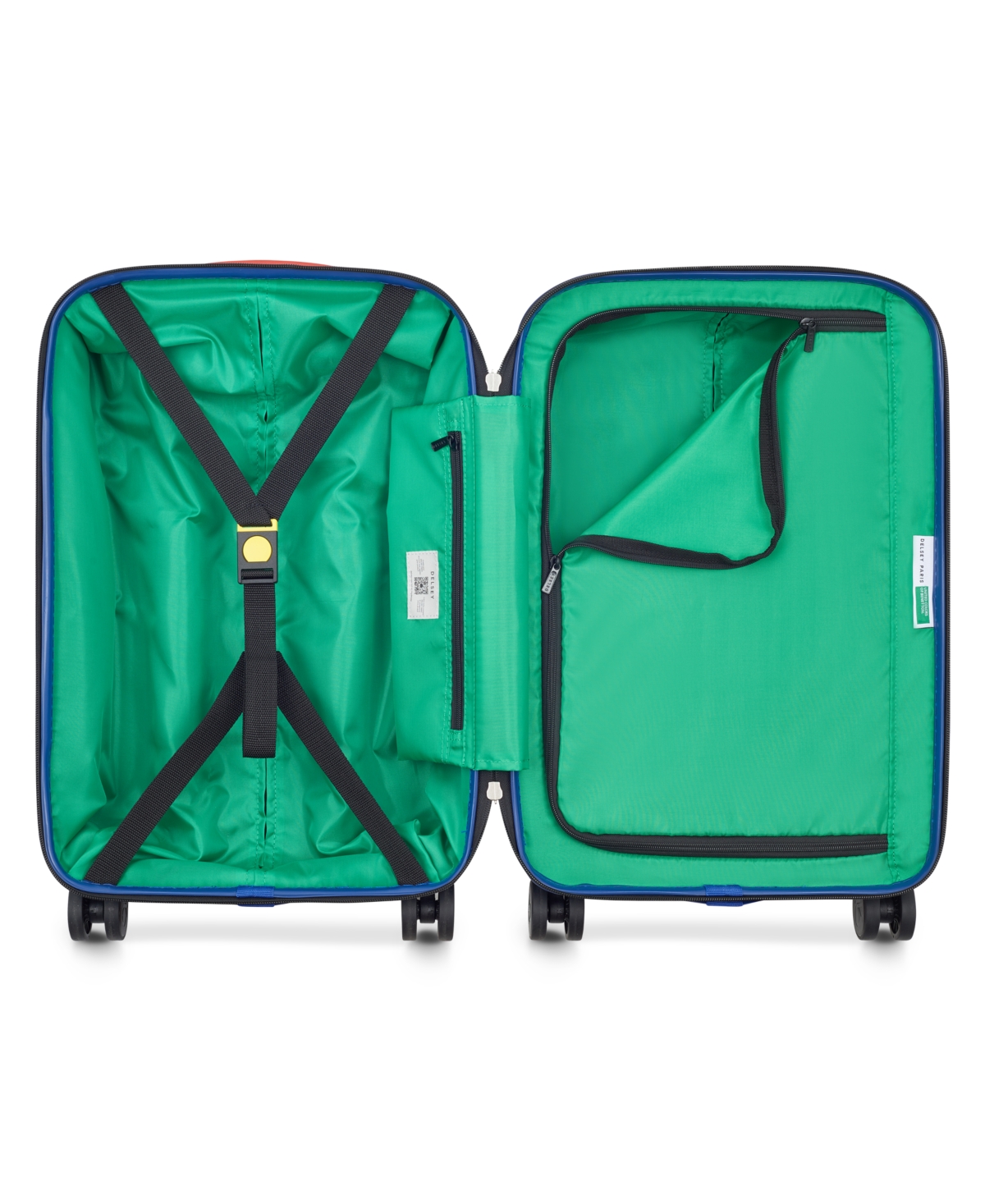 Shop Delsey United 19" Carry-on Spinner In Black