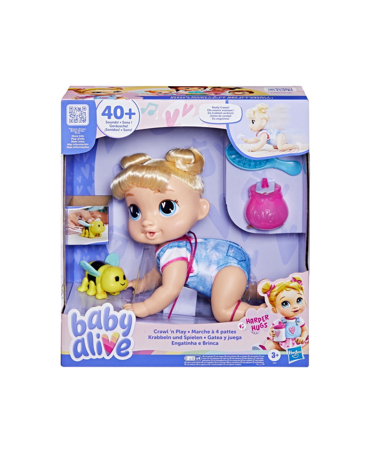 Baby Alive Crawl N Play Baby Doll Harper