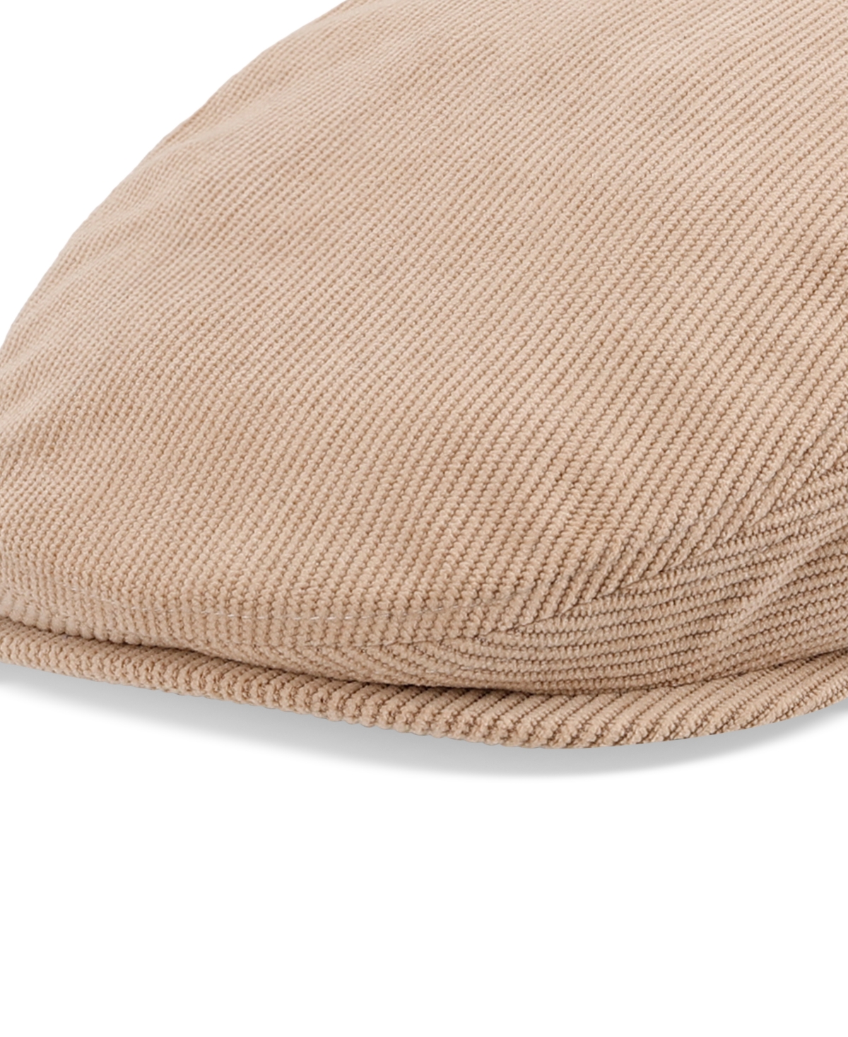 Levi's Men's Fleece-lined Corduroy Flat Top Ivy Hat In Khaki