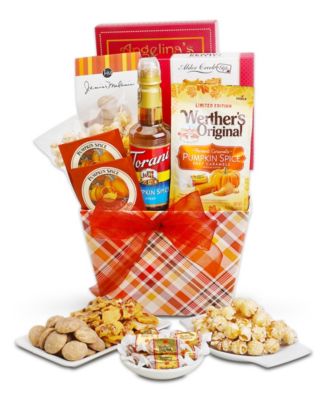 Alder Creek Gift Baskets Hey Pumpkin Gift Tote, 9 Piece - Macy's