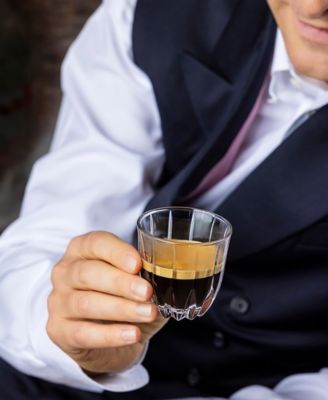 Crystal Drink Specific Glassware 2 Piece Coffee Glass Set