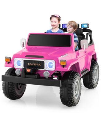 12V 2-Seat Licensed Kids Ride On Toyota FJ40 Car with 2.4G Remote Control