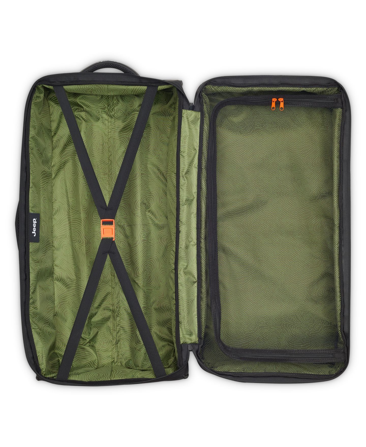Сумка Jeep JS006B 27" Rolling Duffel, цвет: Чёрный — фото 4