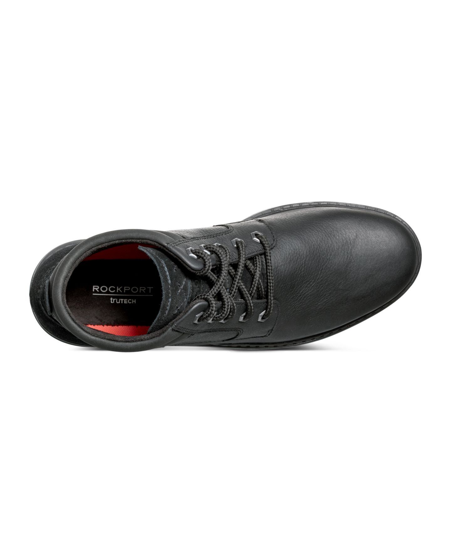 Мужские ботинки Rockport Weather or Not Waterproof, цвет: Чёрный кожаный — фото 5