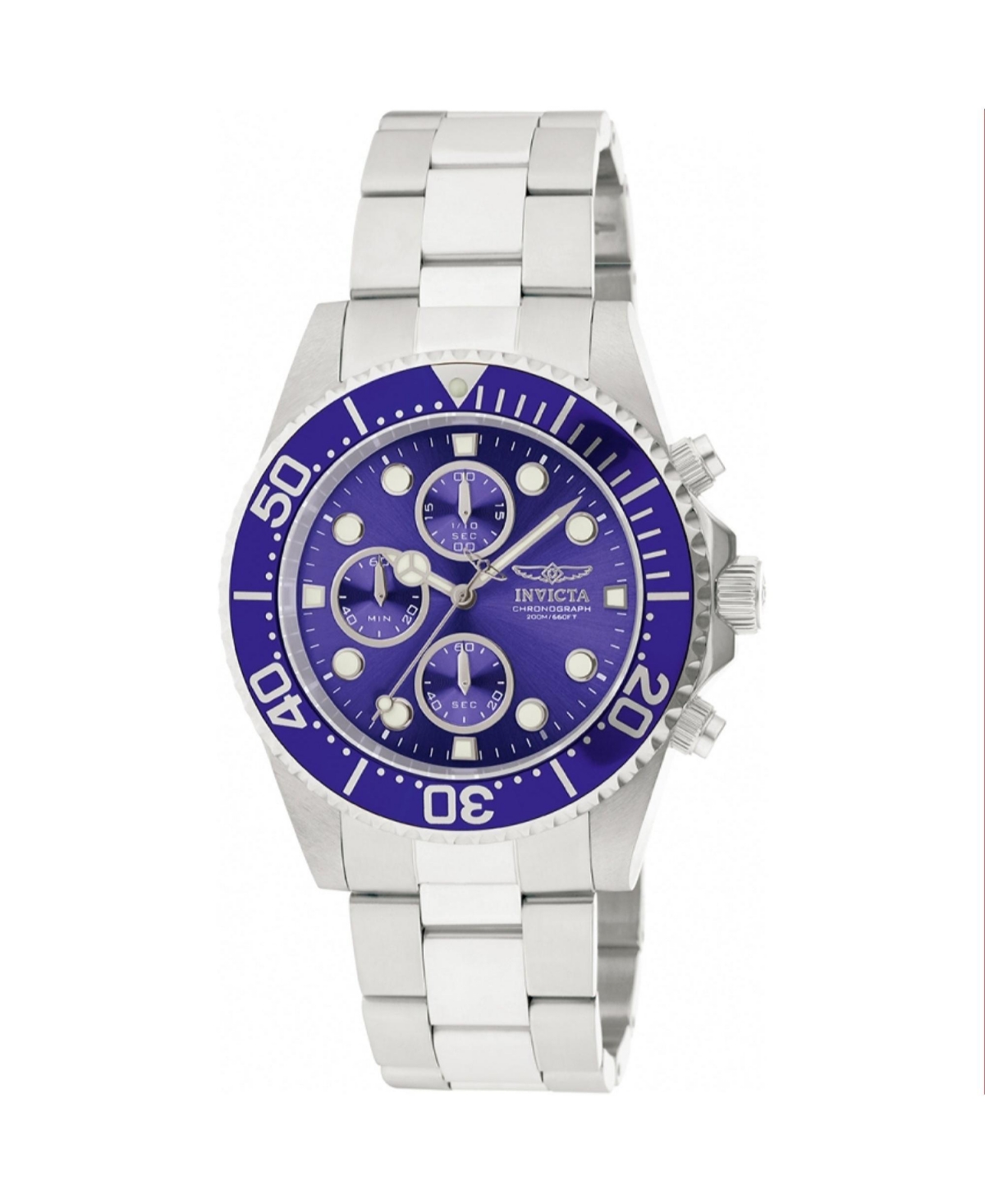 Invicta Men's Pro Diver Quartz Chronograph Dial Watch