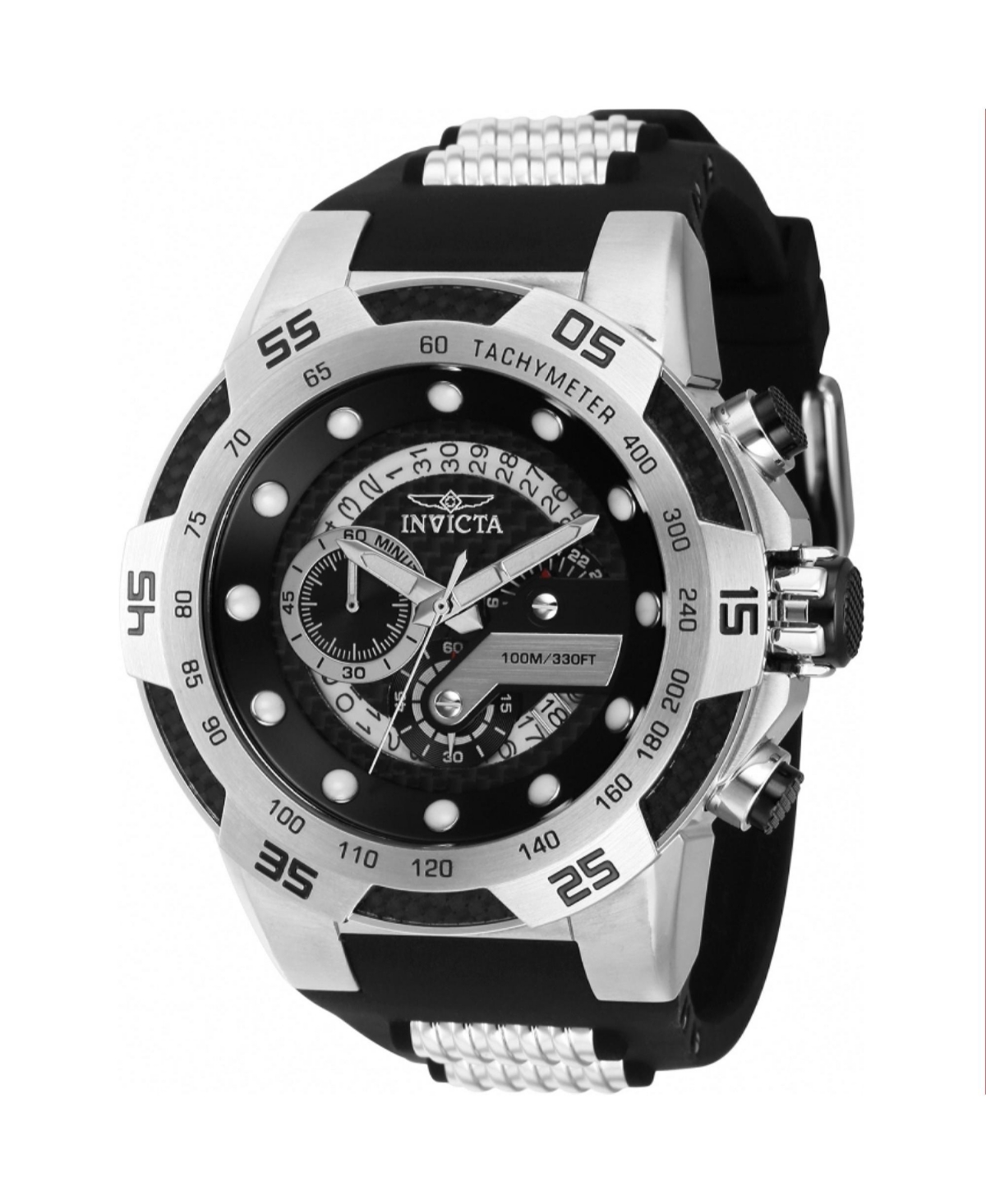 Invicta Men's 36597 Speedway Quartz MultifunctionDial Watch - Black