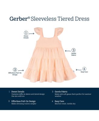 Toddler Girls Gauze Dress