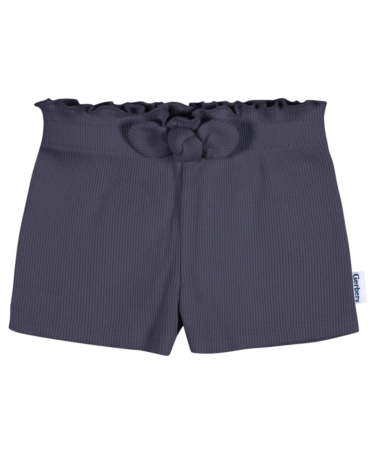 Gerber Baby Girls Baby Pull-On Knit Shorts, 3-Pack