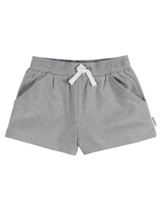 Toddler & Baby Girls Knit Shorts, 3-Pack