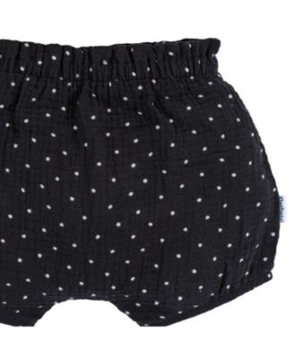 Baby Girls Gauze Bubble Shorts, 3-Pack