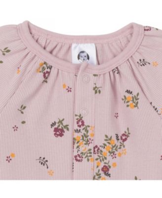 Baby Girls Long Sleeve Apples Dress