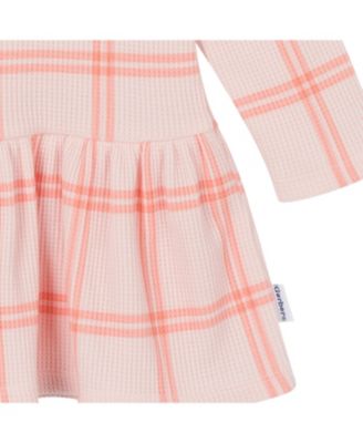 Baby Girls Baby Long Sleeve Dress and Diaper Cover Set, 2 Piece