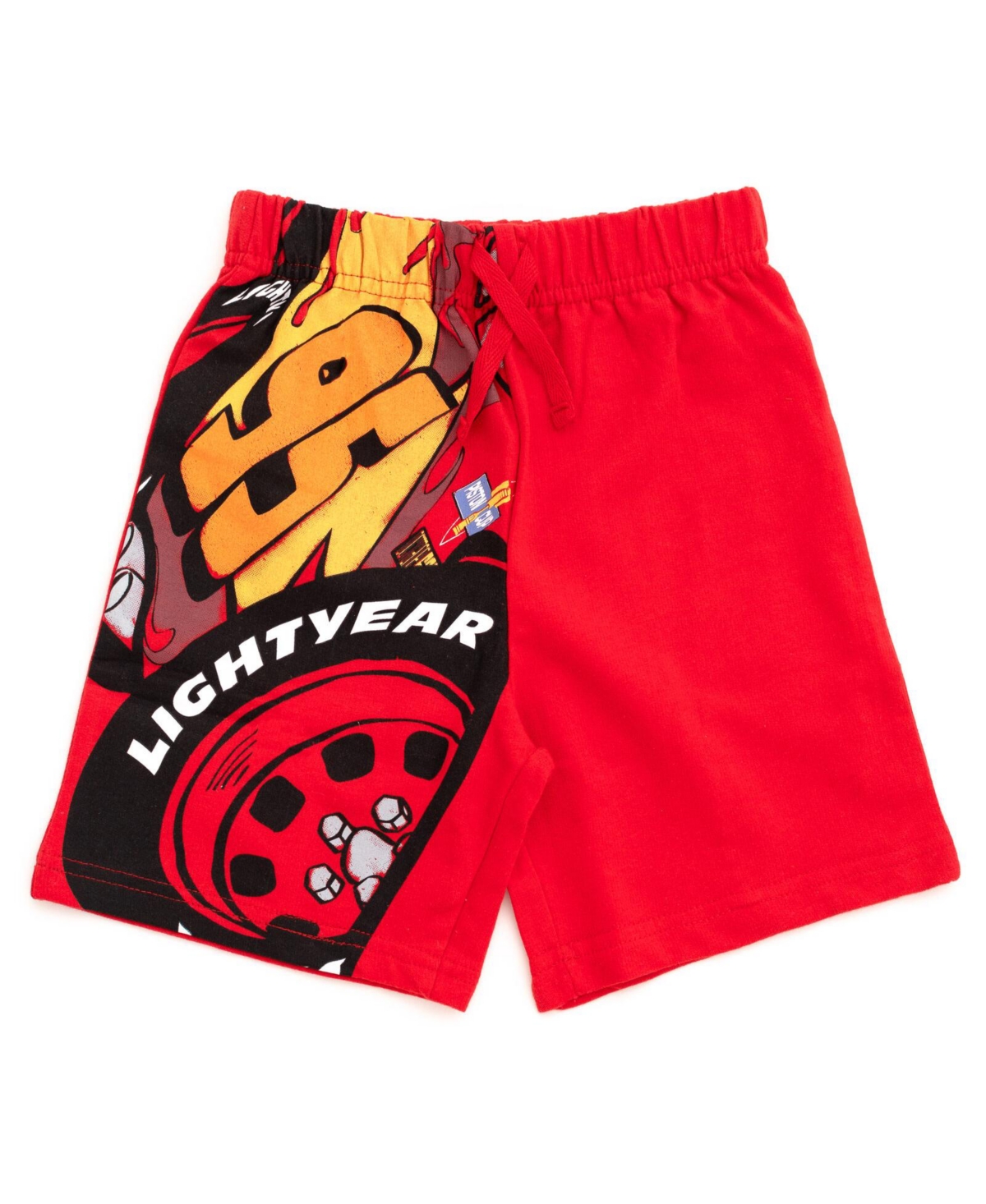 Disney Little Boys Hooded T-Shirt and French Terry Shorts Outfit Set to (2T - 10-12)