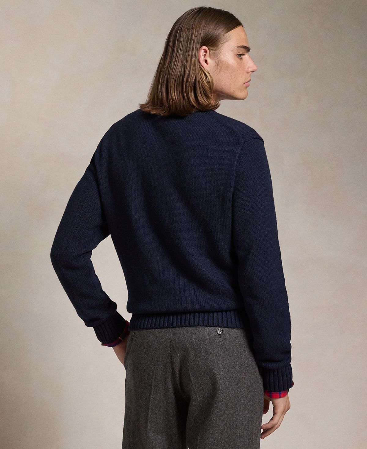 Polo Ralph Lauren Men's Polo Bear Cotton-Cashmere Sweater