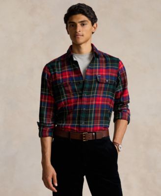 Polo Ralph Lauren - Men's Classic-Fit Plaid Flannel Workshirt