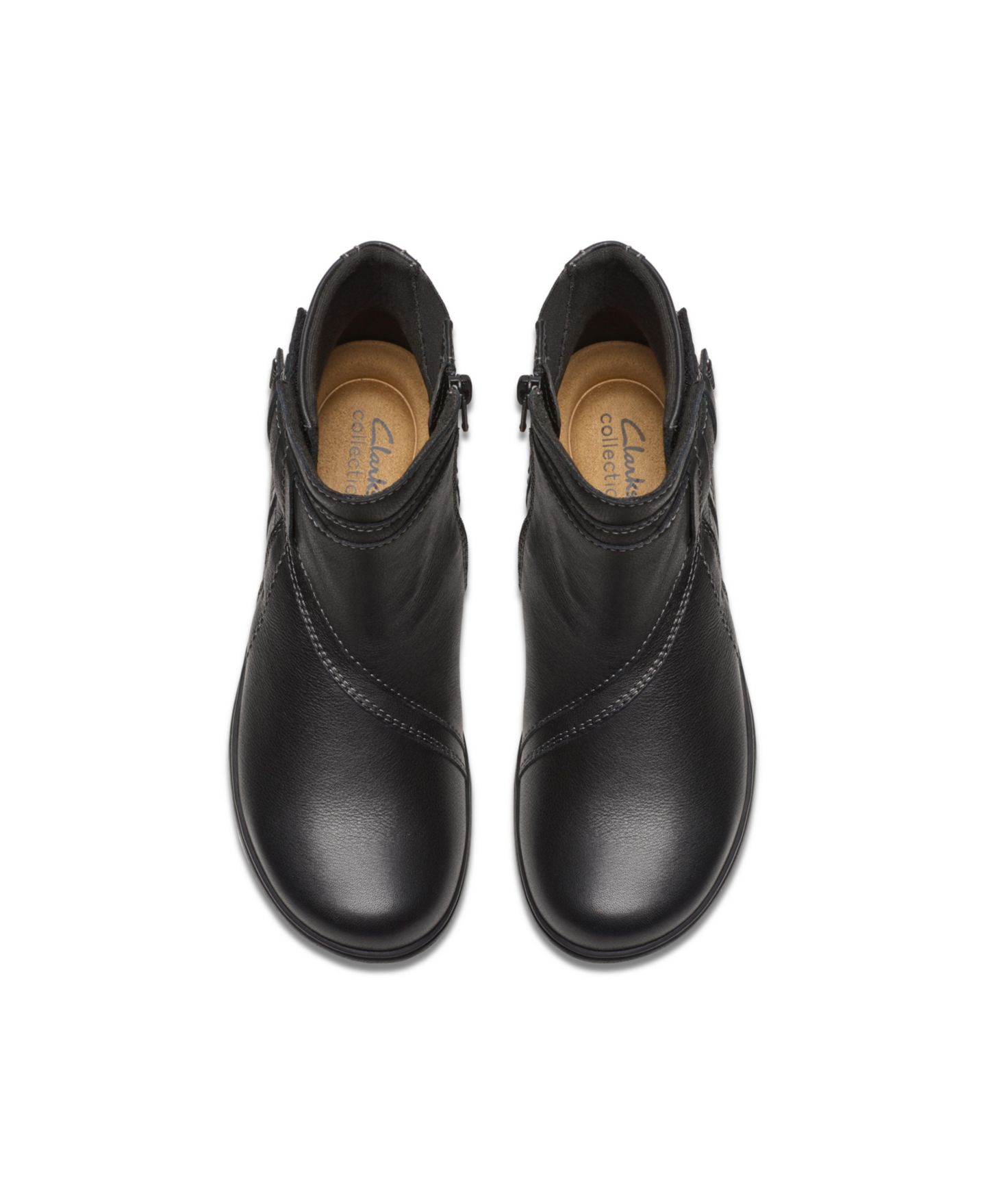 Женские ботинки Clarks Collection Carleigh Style, цвет: Чёрный кожаный — фото 5