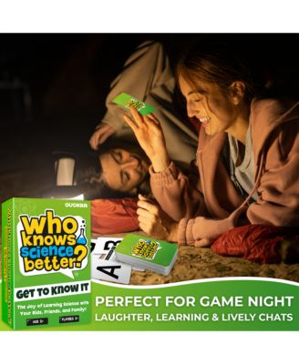 Who Knows Me Better? - Teens & Family Card Trivia Game | Fun Learning & Educational Questions for Teens & Families