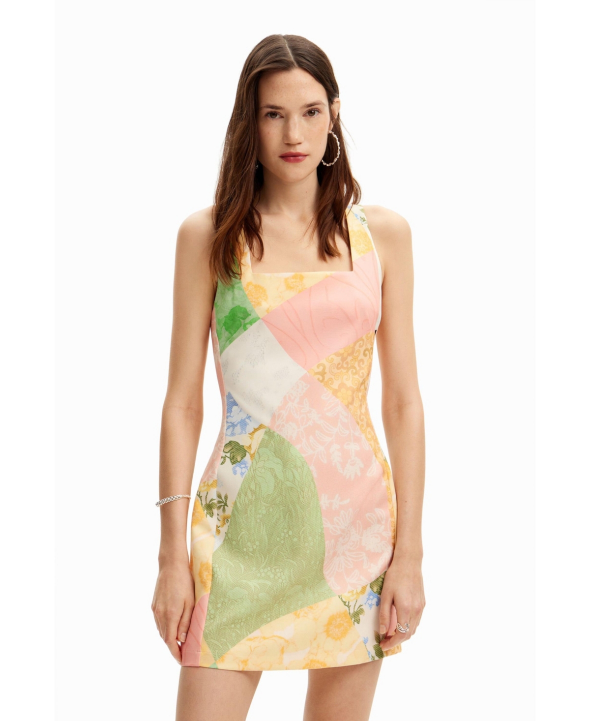 Desigual Women's Short floral dress