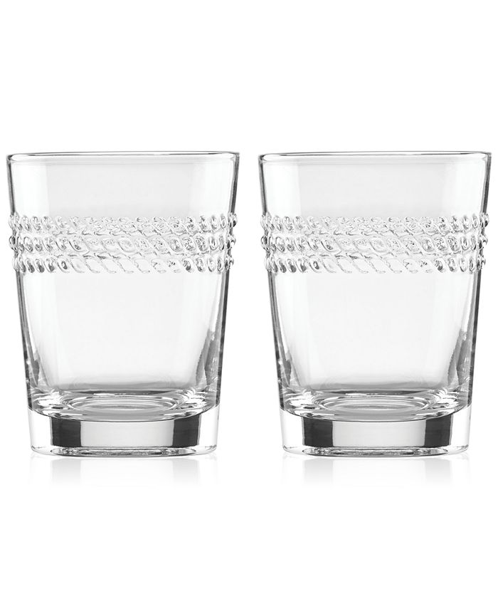 kate spade new york - Wickford Double Old-Fashioned Glasses, Set of 2
