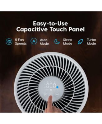 USA WOOZOO Air Purifiers with H13 True HEPA Filter Remove Up to 99.97% of Particles 1558ft