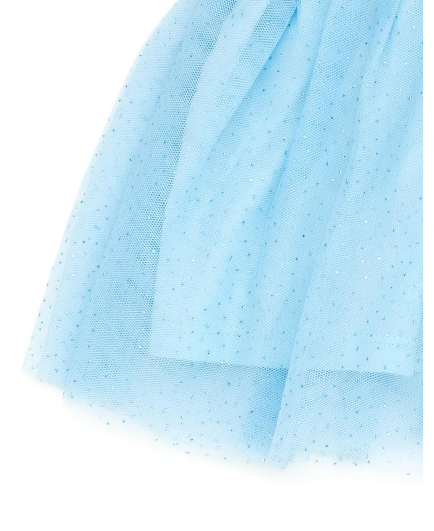 Платье Bluey French Terry Mesh Tutu Dress для девочек, цвет: Меланжевый серый — фото 3