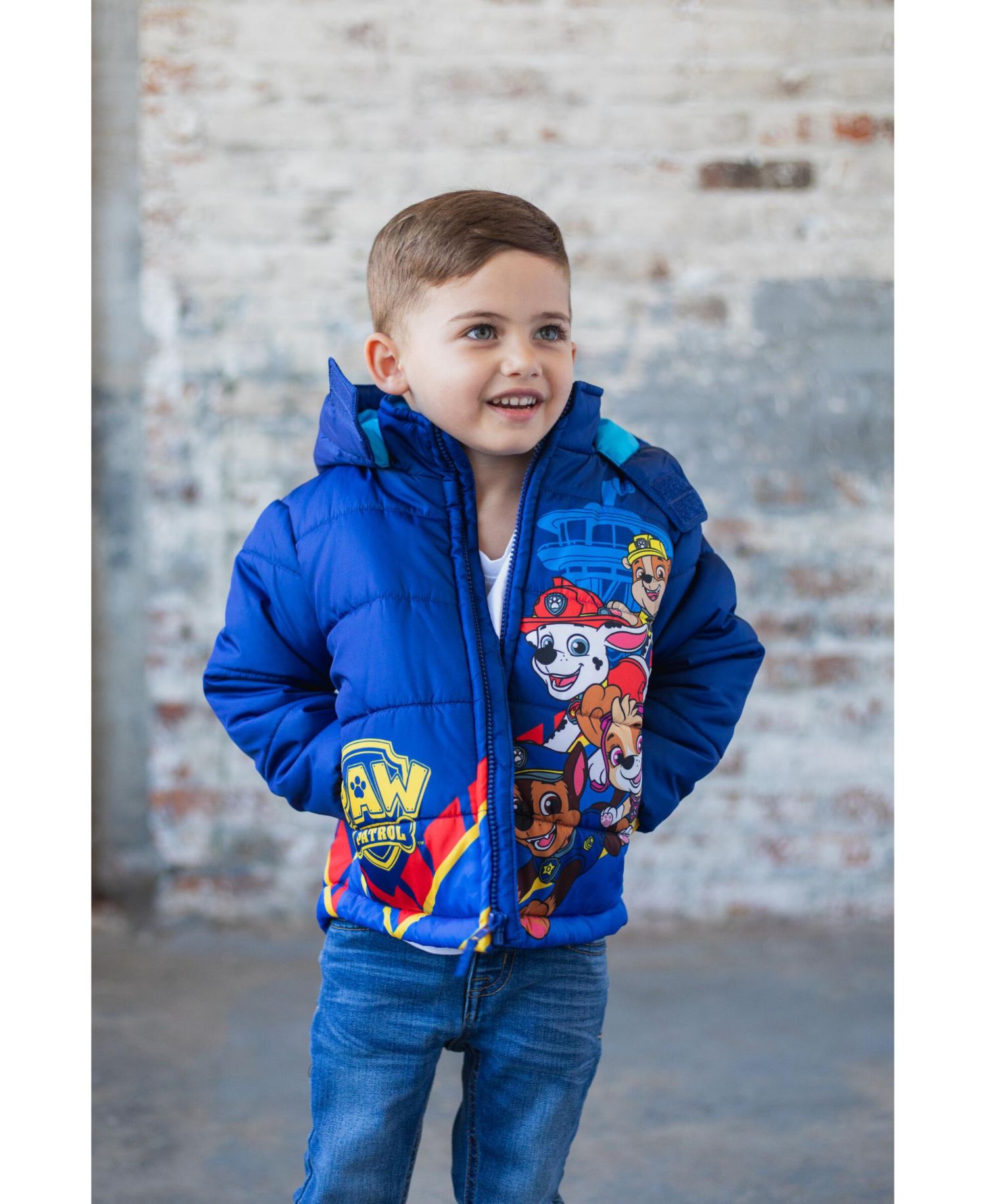 Boys' Hooded Puffer Coat