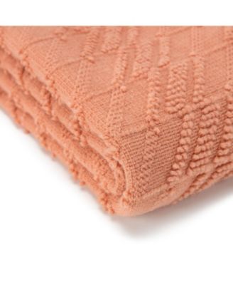 Premium Acrylic Knit Throw with Tassels, 50" x 65"