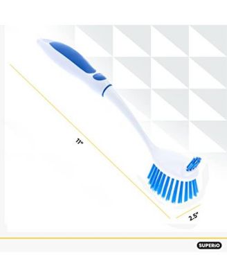 Vegetable Brush, Dish Brush, All Purpose Cleaning Brush with Long Handle