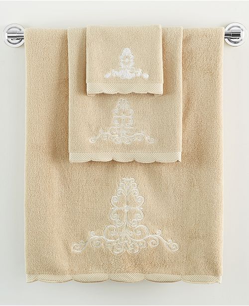 Lenox Bath Accessories, French Perle Bath Towel & Reviews ...