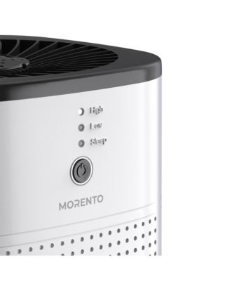 Air Purifiers for Bedroom, Room Air Purifier HEPA Filter for Smoke, Allergies, Pet Dander, Small Air Purifier with Sleep Mode, White, 1 Pack