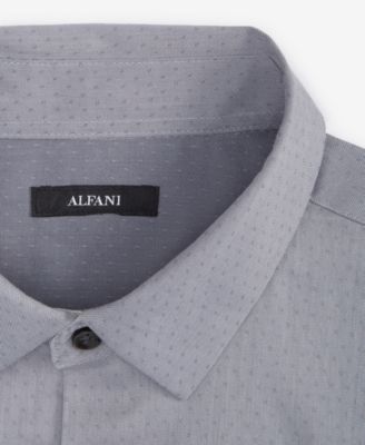 Men's Short-Sleeve Modern Stretch Dobby Shirt, Created for Macy's 