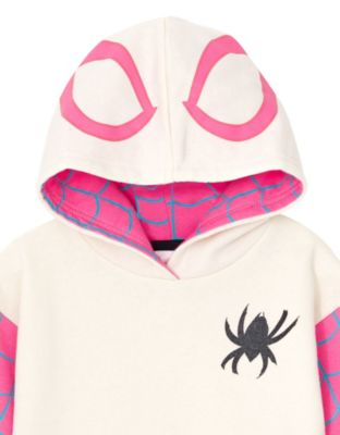 Toddler Girls Spider-Gwen Ghost Spider Fleece Skater Dress to