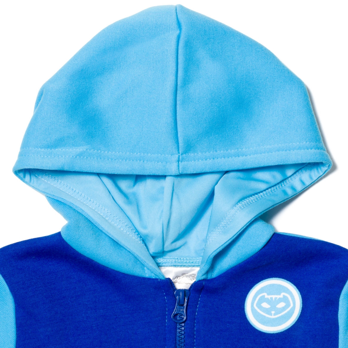 Pj Masks Toddler BoysGekko Owlette Fleece Half Zip Hoodie to - Catboy, blue