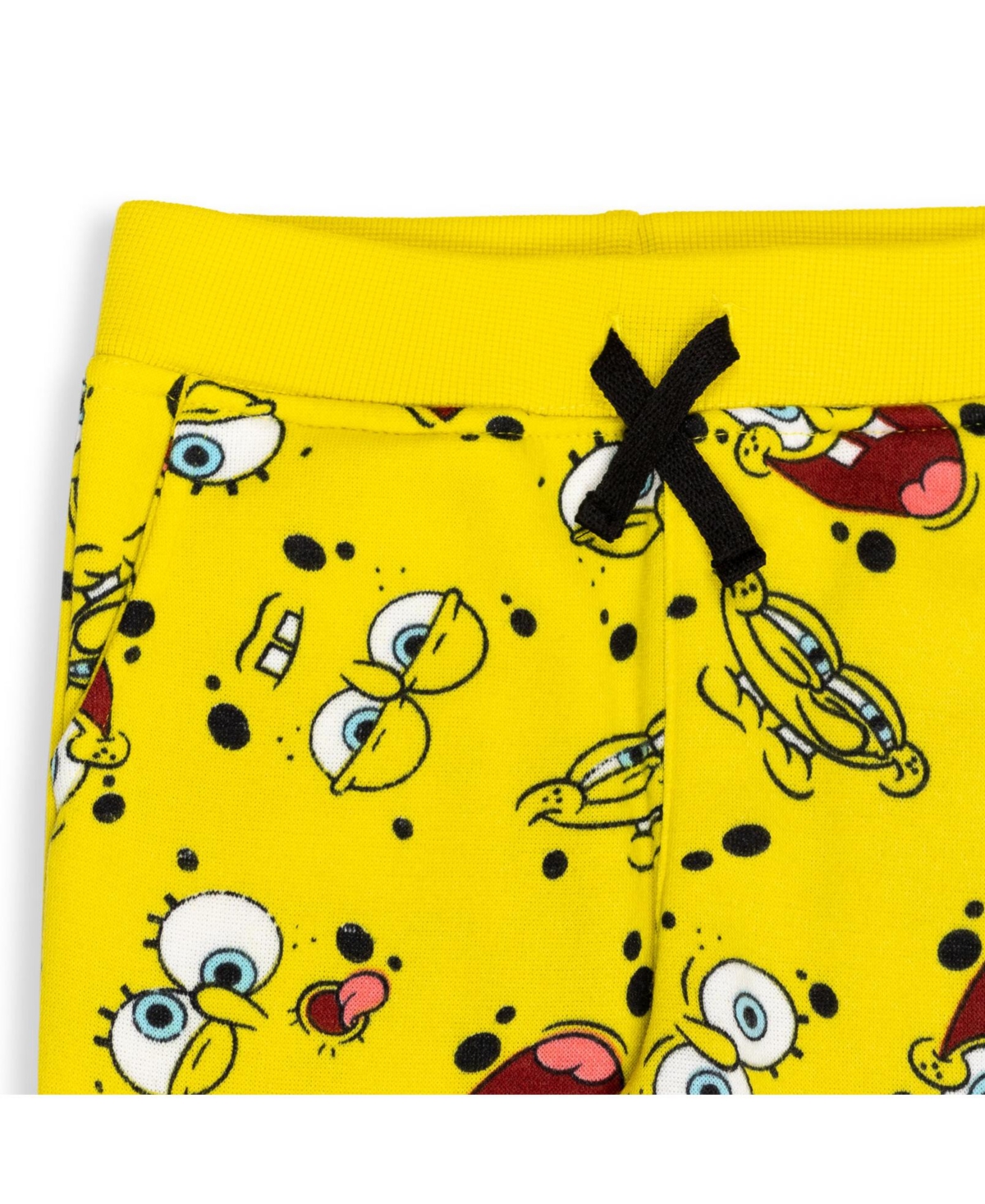 SpongeBob SquarePants Boys Patrick Star Fleece 2 Pack Pants -yellow