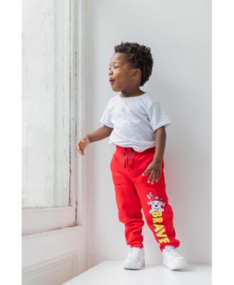 Boys Fleece 3 Pack Pants to (2T - 7-8
